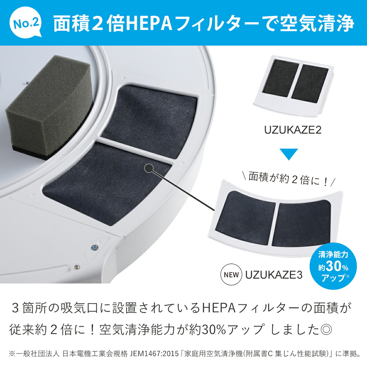 楽天市場】UZUKAZE 3 うずかぜ3 14畳 LED シーリングファン FCE-570 調
