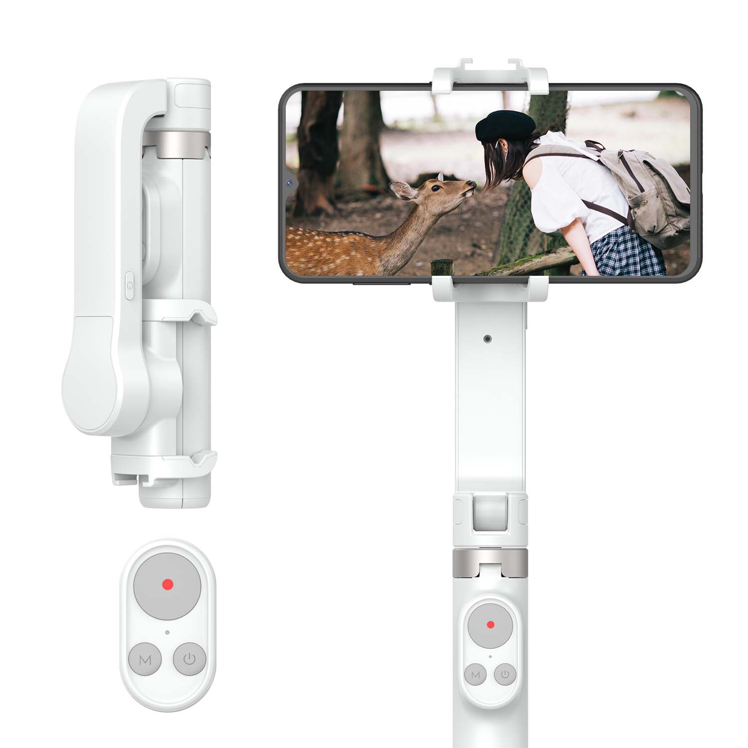 楽天市場】☆秒殺価格☆自撮り スマホジンバル スマホ スタンド 三脚