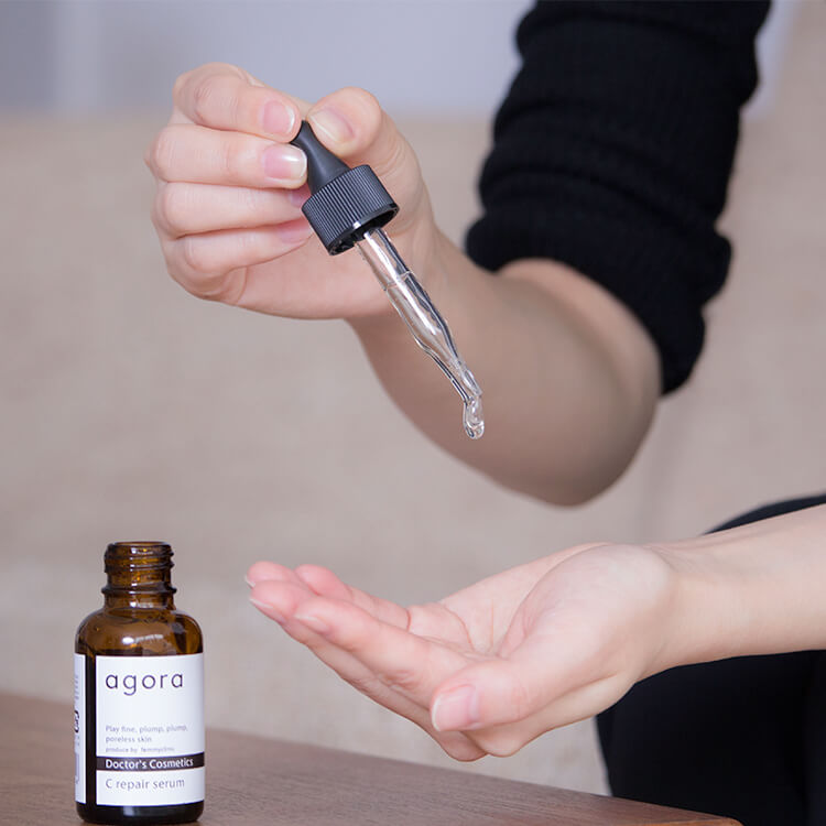 楽天市場】ビタミンc誘導体 美容液 無添加 水溶性 agora Cリペアセラム