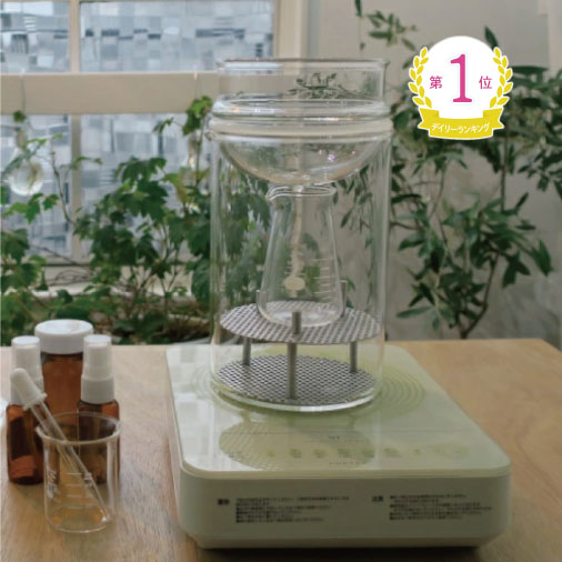 楽天市場】【送料無料】リカロマ mini アロマウォーター 専用蒸留器