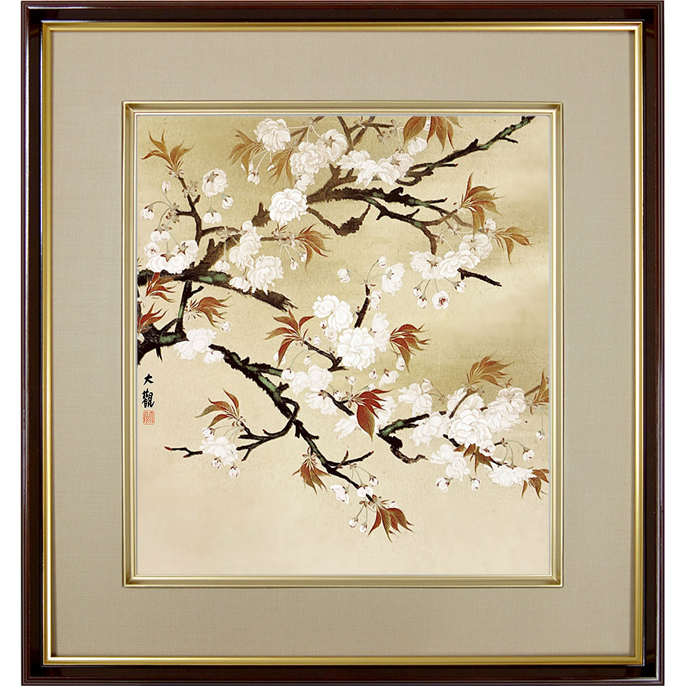 楽天市場】桜（日本画｜絵画）：アート・美術品・骨董品・民芸品