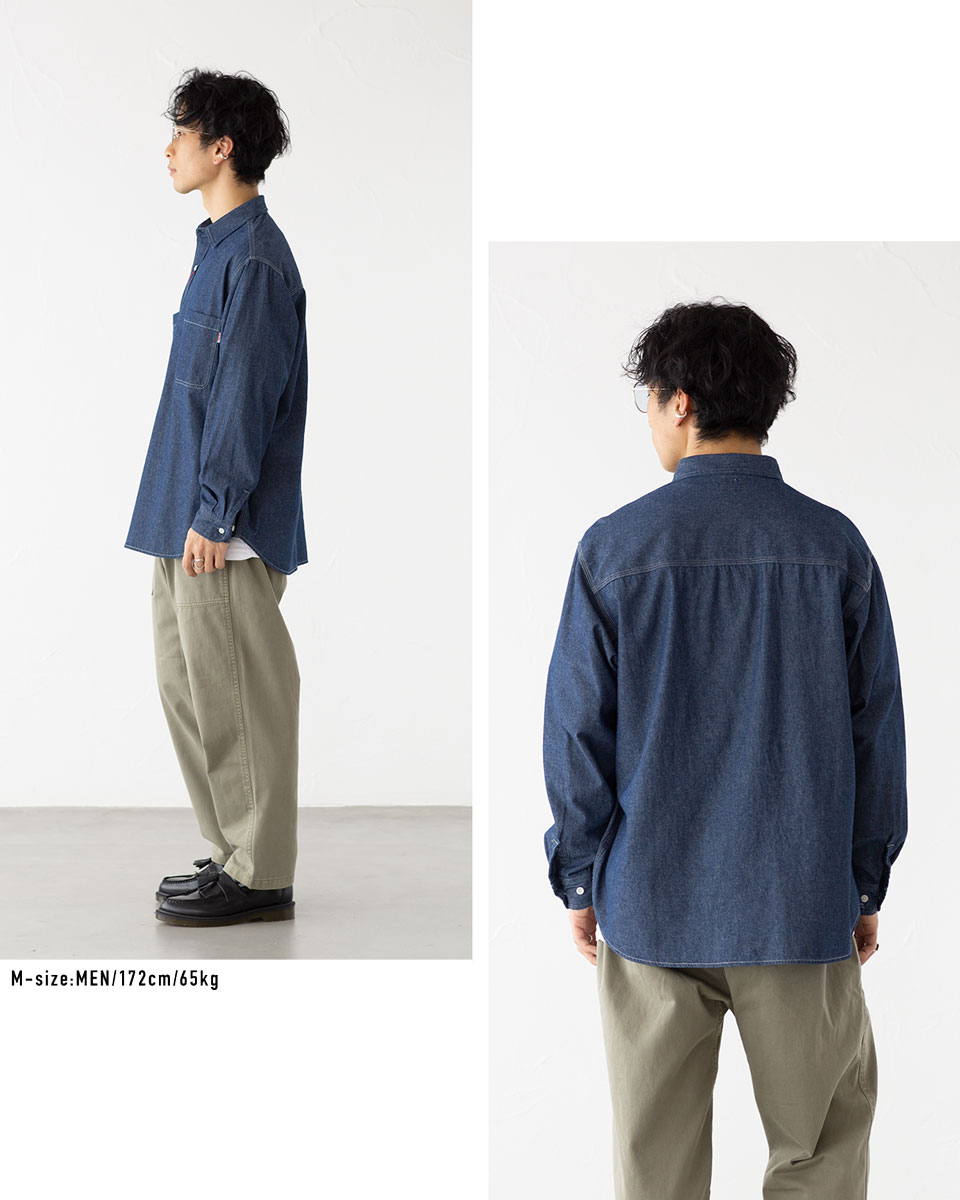 楽天市場】ビッグマック シャンブレー シャツ BIGMAC BM25SS001-2