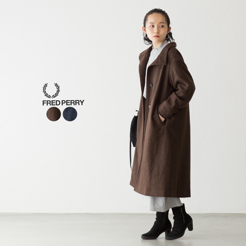 楽天市場】フレッドペリー ハリントン コート F6358 レディース