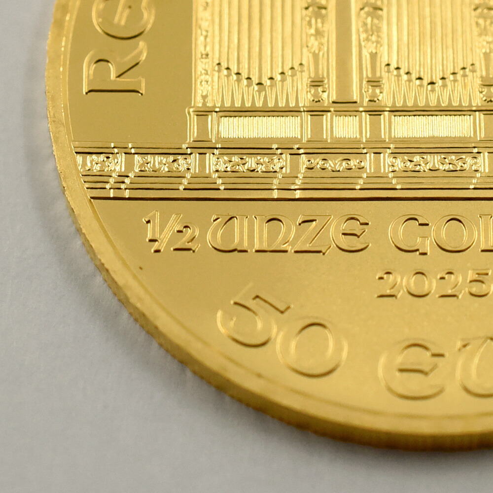 楽天市場】☆即納追跡可☆ オーストリア 2025 ウィーンフィル 50ユーロ