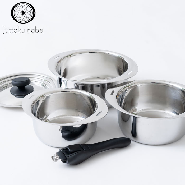 楽天市場】十得鍋 セット 宮崎製作所 JN-ST-1 ソースポット16・18