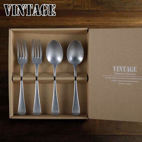 楽天市場】ヴィンテージ オールドイングリッシュ カトラリー 4本セット