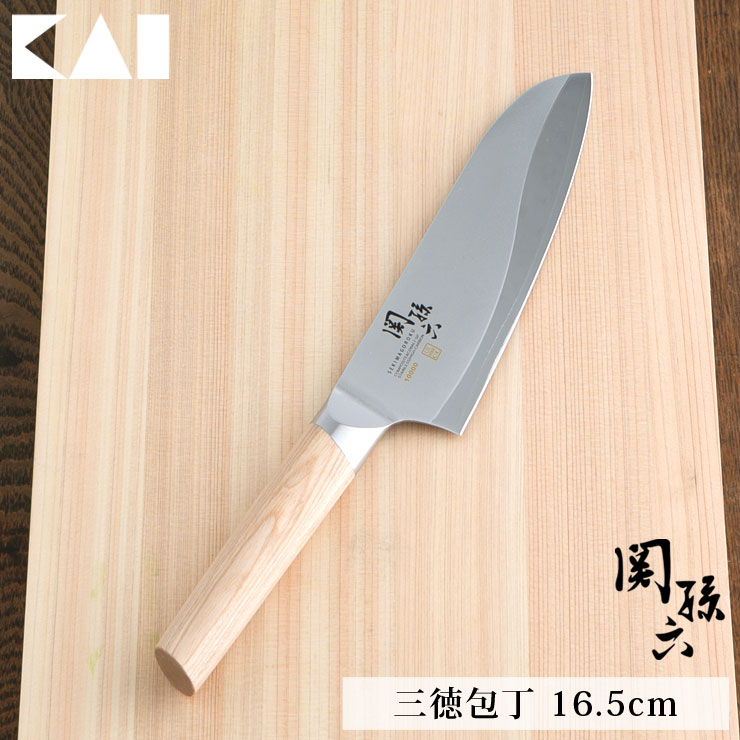 楽天市場】関孫六 10000CL 三徳包丁 165mm AE5254 貝印 kai 【 包丁