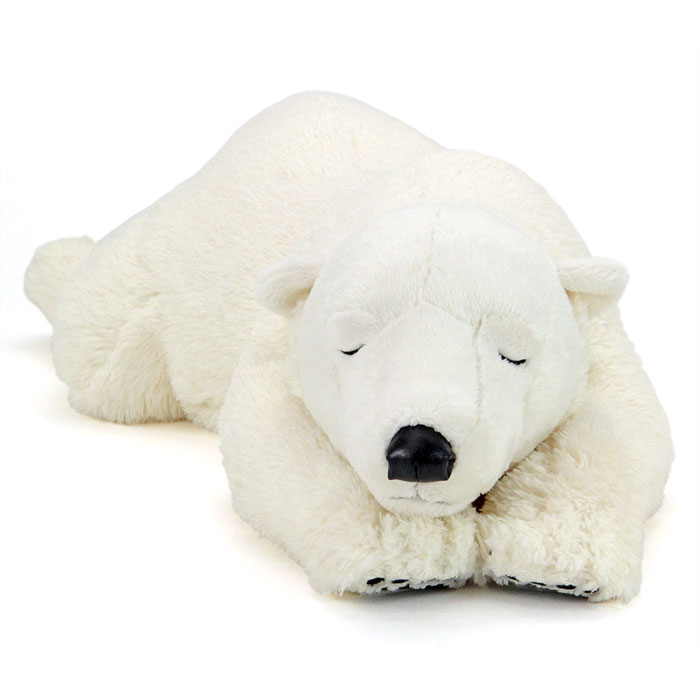 楽天市場】ぬいぐるみ ホッキョクグマ Lサイズ スリーピング おやすみ