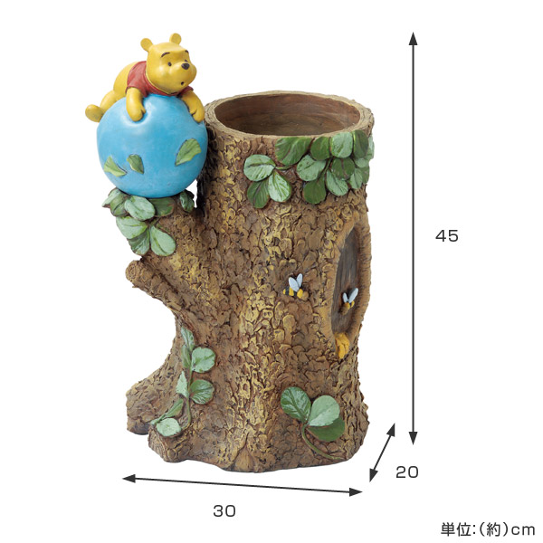 廃盤 くまのプーさん ティガー 傘立て SD-1115 ディズニー セト