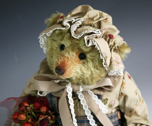 楽天市場】梶原晴美のテディベアノスタルジックベア－Girl- : 逸品shop