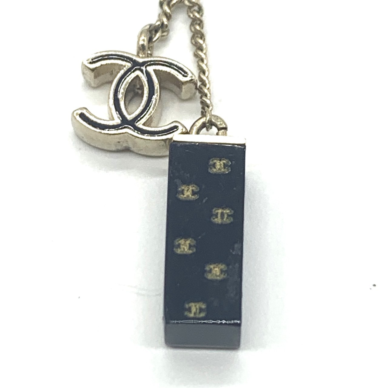楽天市場】シャネル ネックレス エッフェル塔 ココマーク ゴールド 黒