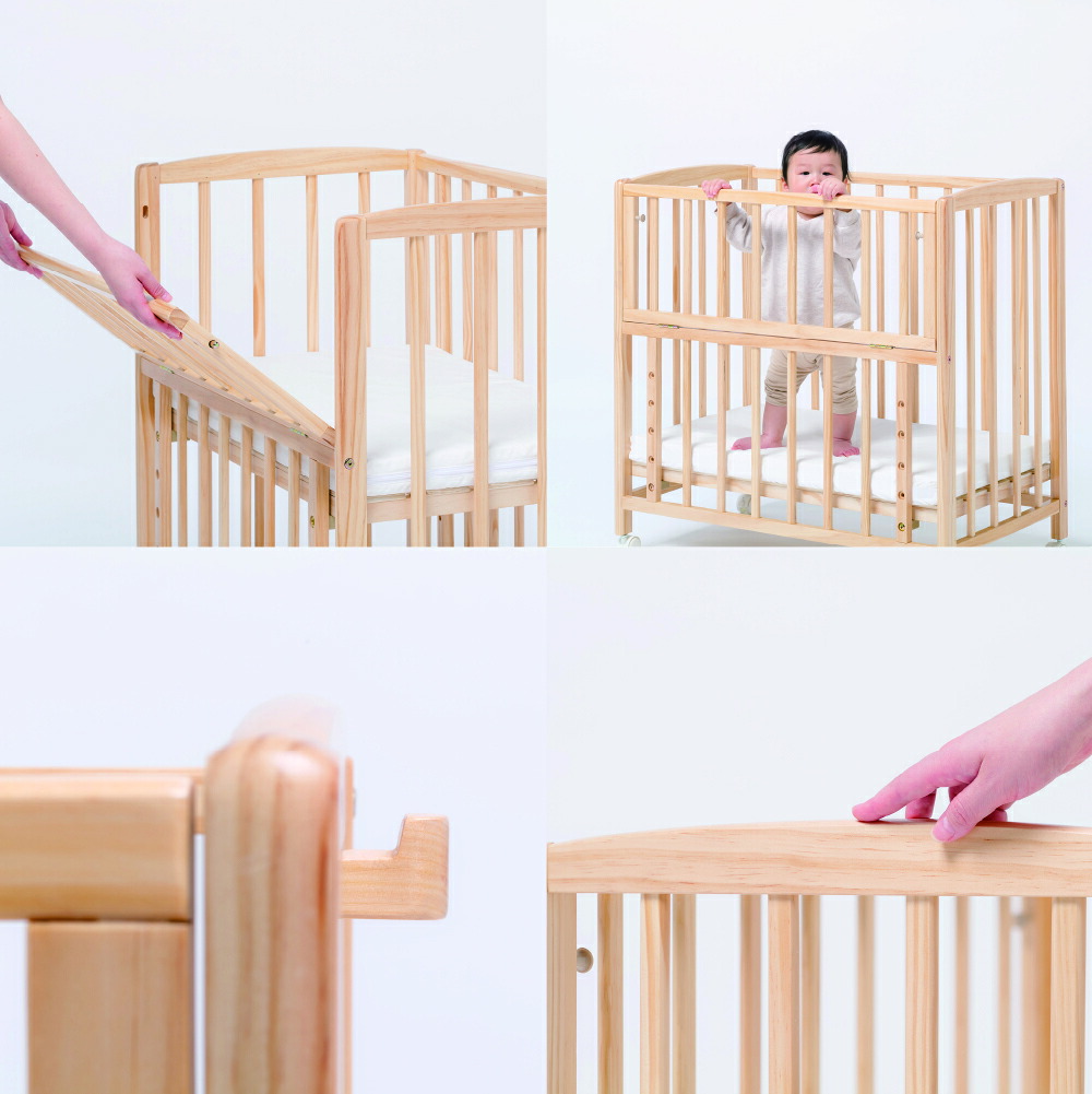 楽天市場】[最大400円OFFクーポン配布中] ベビーベッド ミニ 大和屋