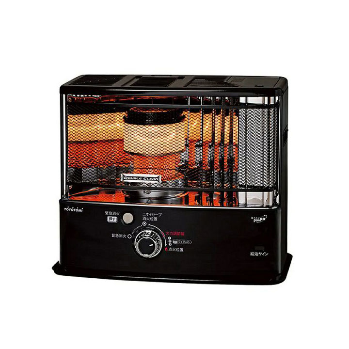 トヨトミ トヨストーブ ダブルクリーン 石油ストーブ RC-W36E 灯油