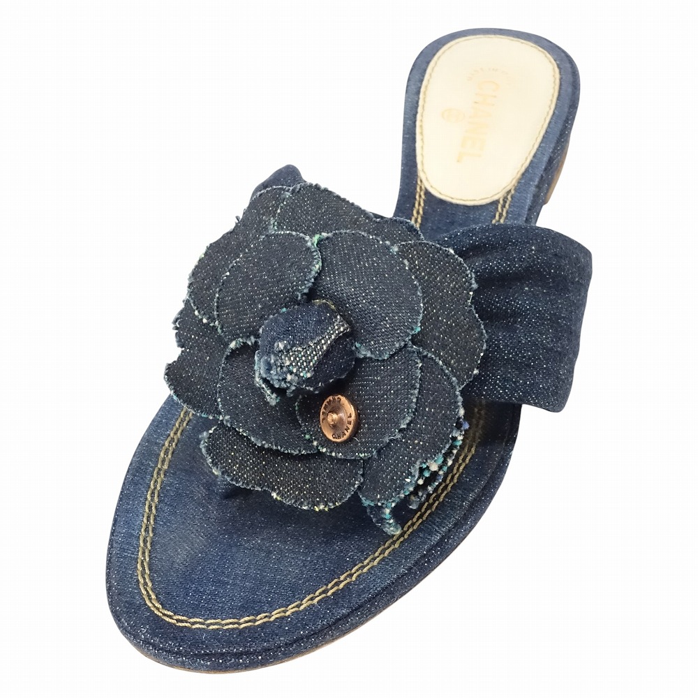 楽天市場】シャネル カメリア サンダルの通販