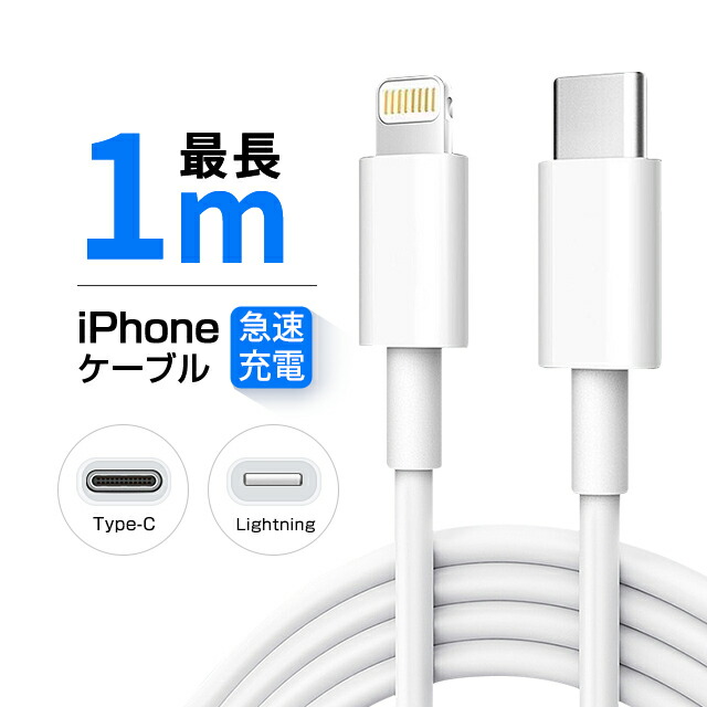 Apple純正、充電器、ケーブルセット、Lightning、タイプC Apple純正