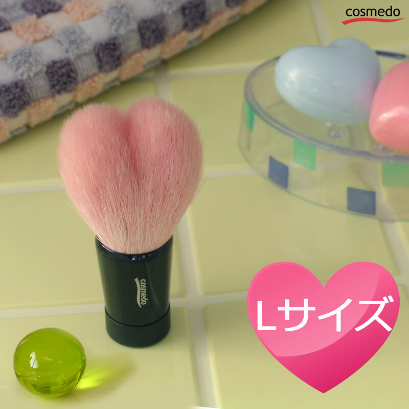 楽天市場】熊野筆 ハート型 洗顔ブラシ Lサイズ 日本製【洗顔筆 化粧筆