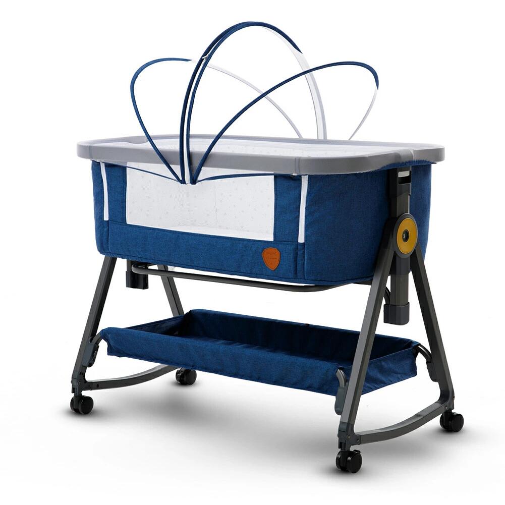 楽天市場】HZDMJ ベビーベッド 折りたたみ 添い寝ベッド 揺りかご