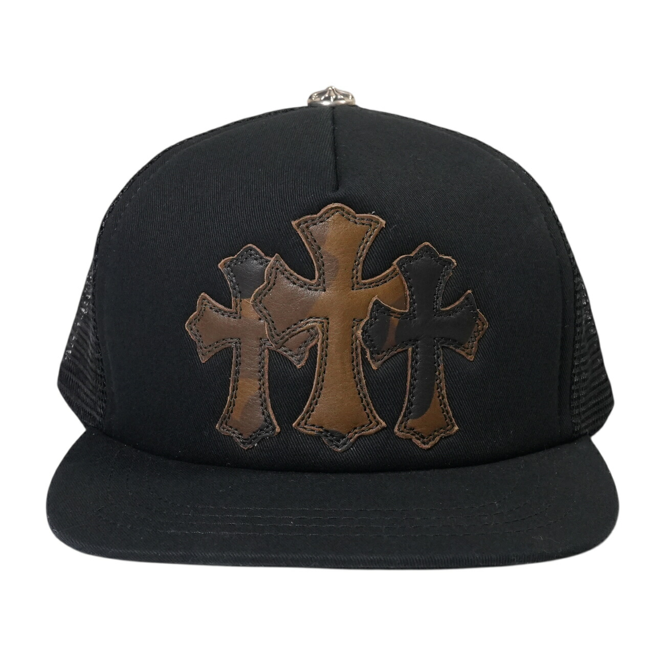 楽天市場】CHROME HEARTS TRUCKER CAP KING TACO BLACK クロムハーツ