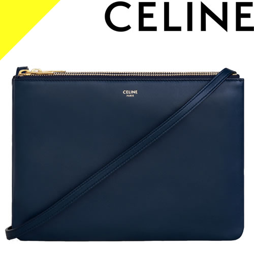 楽天市場】セリーヌ バッグ トリオ ラージ ショルダーバッグ