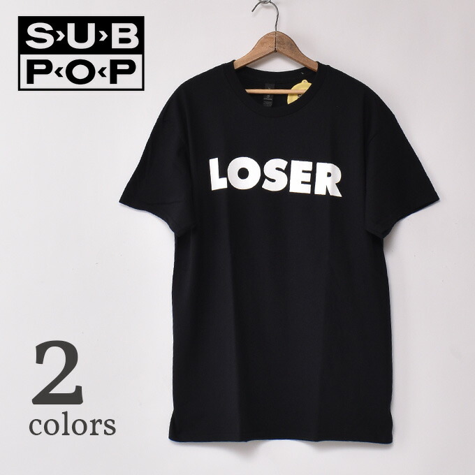 楽天市場】SUB POP / LOSER S/S PRINT TEEサブポップ / ルーザー
