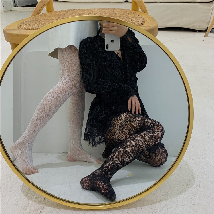 楽天市場】総レース タイツ レディース シースルー ソックス 網タイツ