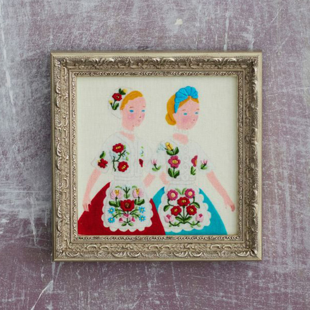 楽天市場】【3/1限定 ポイント2倍】刺繍キット ｜ 柏木リエ さんの民族