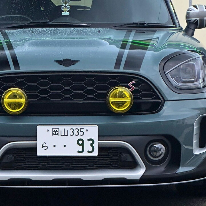 楽天市場】MINI純正アディショナルランプ専用クリアイエローカバー左右