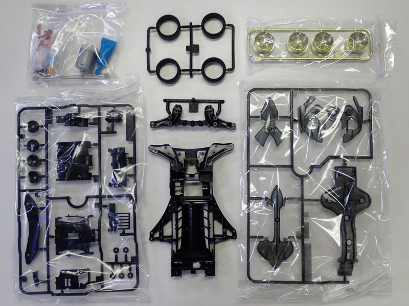 楽天市場】ミニ四駆 マッハフレーム ブラックスペシャル(FM-Aシャーシ