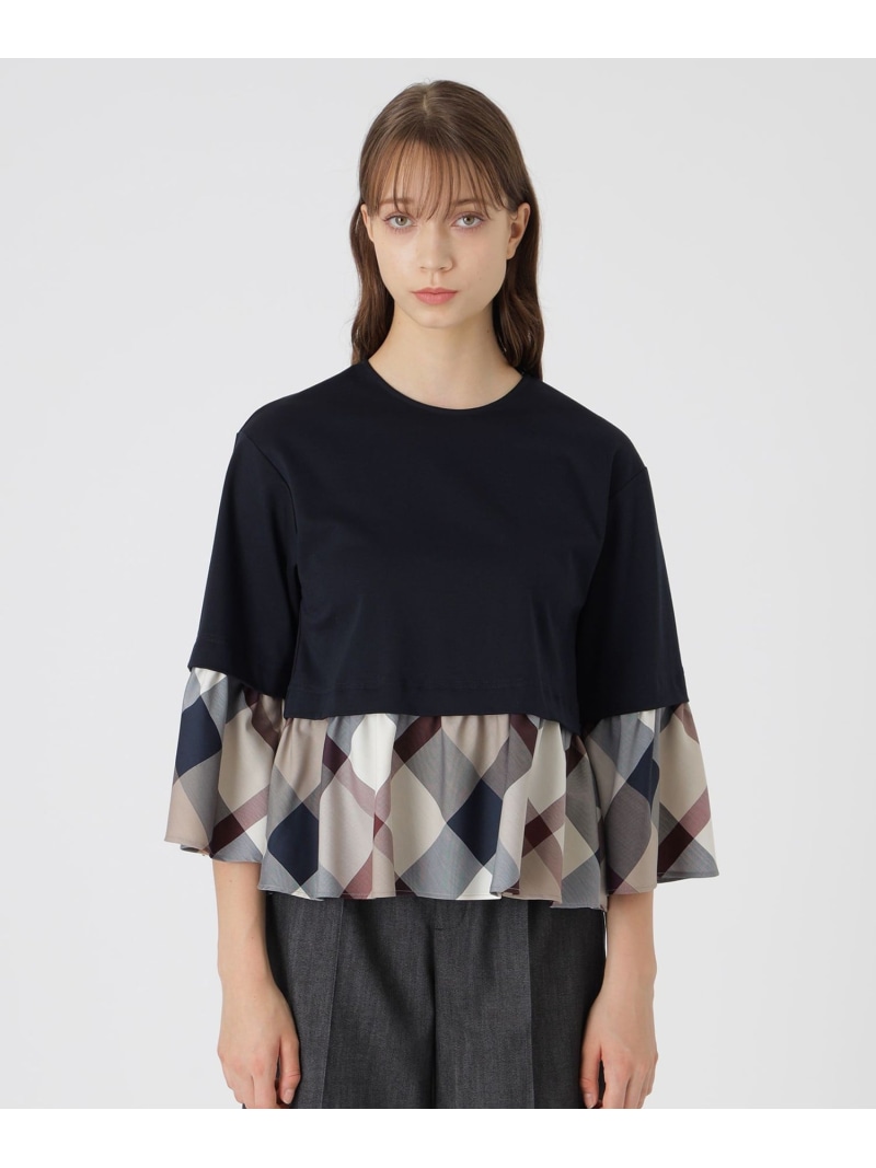 楽天市場】【SALE／20%OFF】フリルポンチトップス BLUE LABEL