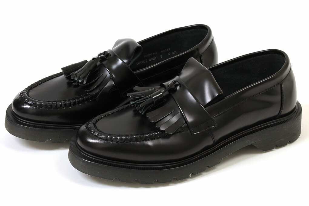 楽天市場】ローク キルトタッセルローファー ブライトン ブラック