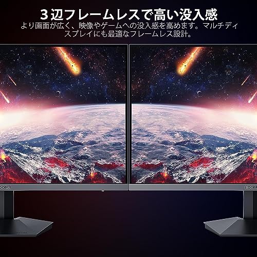 楽天市場】KOORUI ゲーミングモニター 27インチ 240Hz VA ディスプレイ
