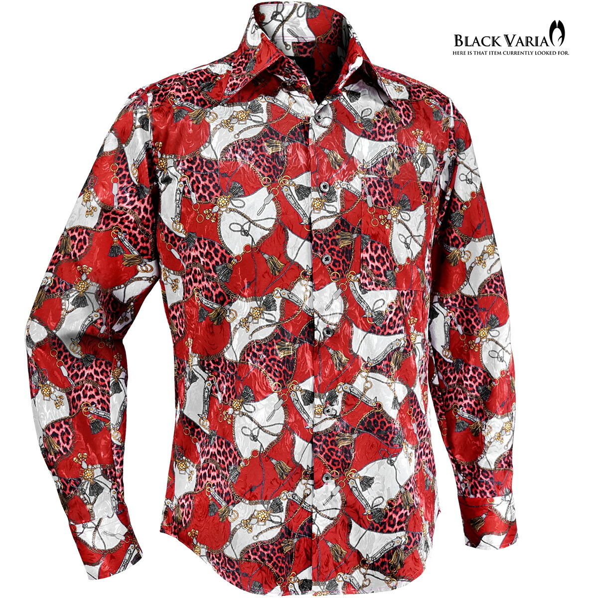 楽天市場】サテンシャツ ドレスシャツ メンズ ドゥエボットーニ