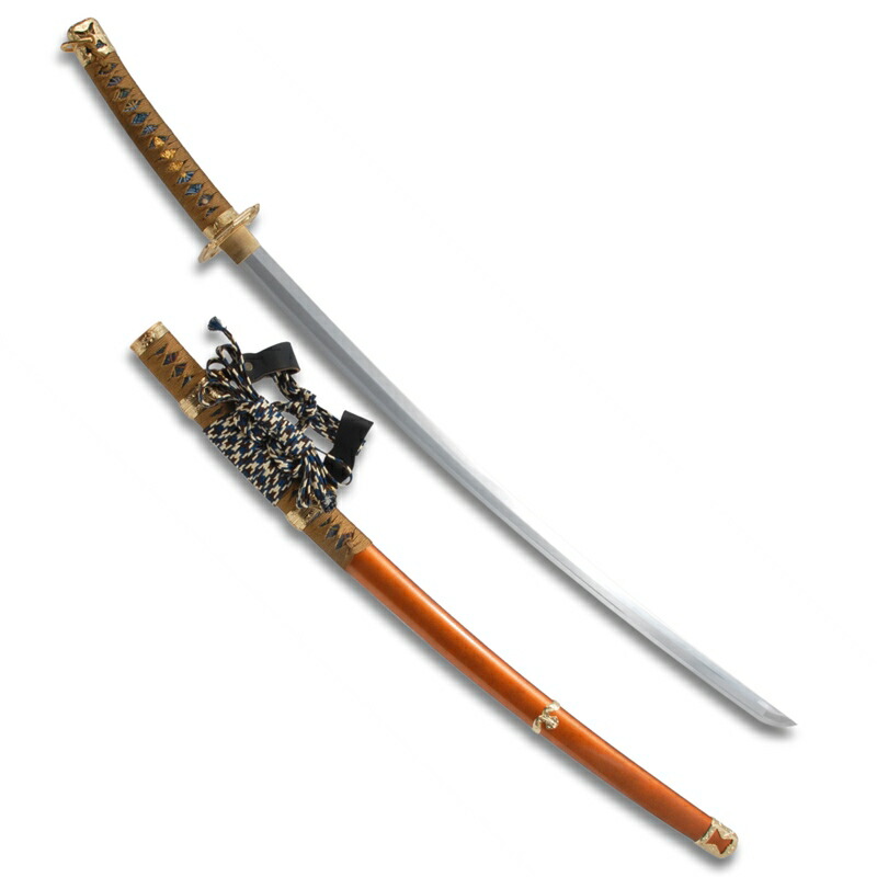 楽天市場】模造刀 太刀 陣太刀 梨地塗り鞘 極上研磨刀身 大刀刀袋付