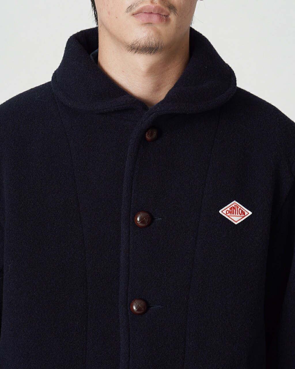 楽天市場】ダントン DANTON ライトパイル ウールモッサ ラウンドカラー