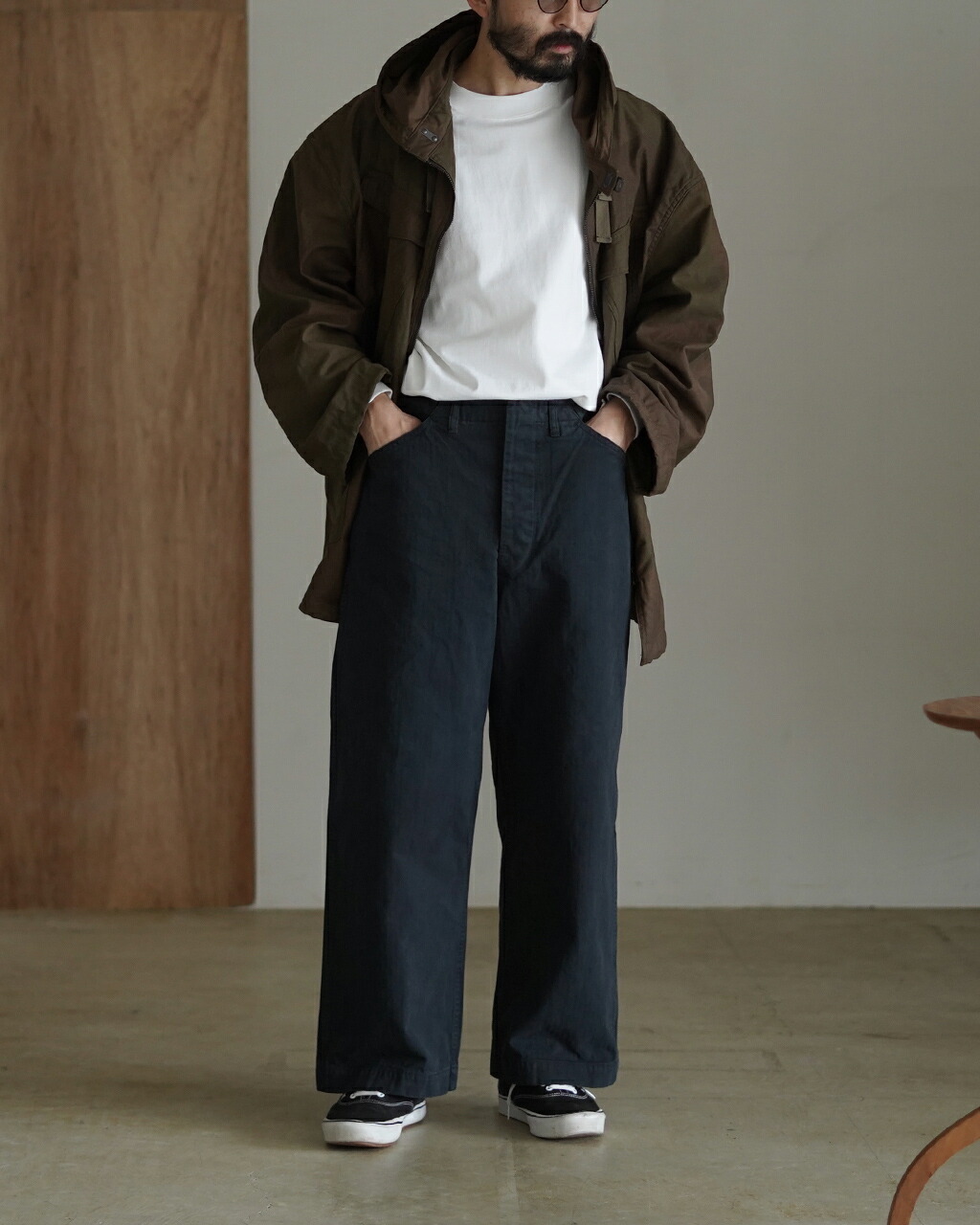 楽天市場】オアスロウ orSlow ヘリンボーンパンツ メンズ USMC