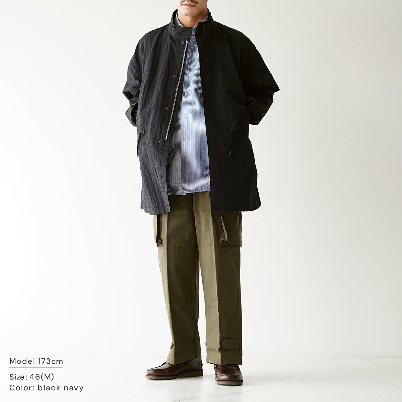 楽天市場】スティルバイハンド STILL BY HAND ナイロン モッズコート