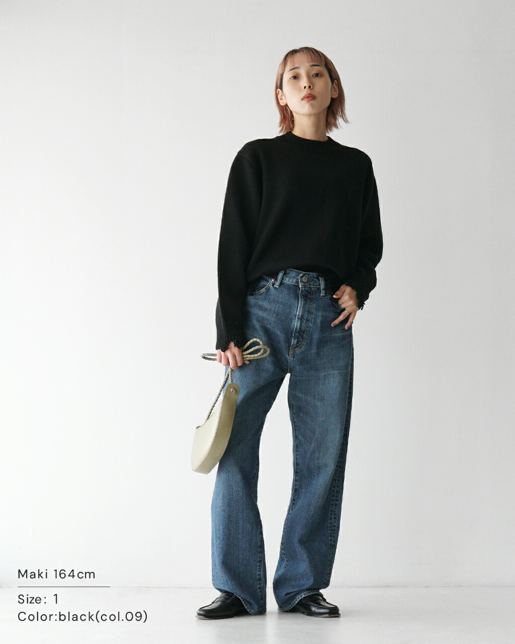 楽天市場】【SALE！40%OFF】ロエフ LOEFF ダメージ ニット プル