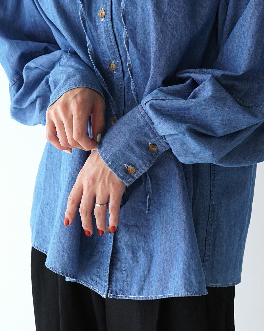 楽天市場】シンゾーン THE SHINZONE デニム ブラウス DENIM BLOUSE