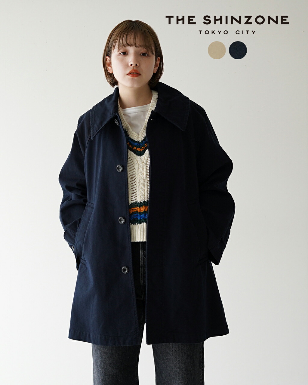楽天市場】シンゾーン THE SHINZONE コットン テントコート COTTON