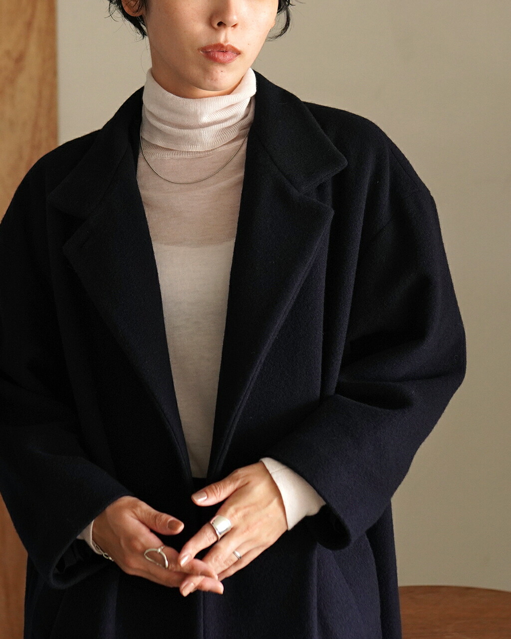 楽天市場】ミズイロインド mizuiro ind ウール ブレンド スタンド