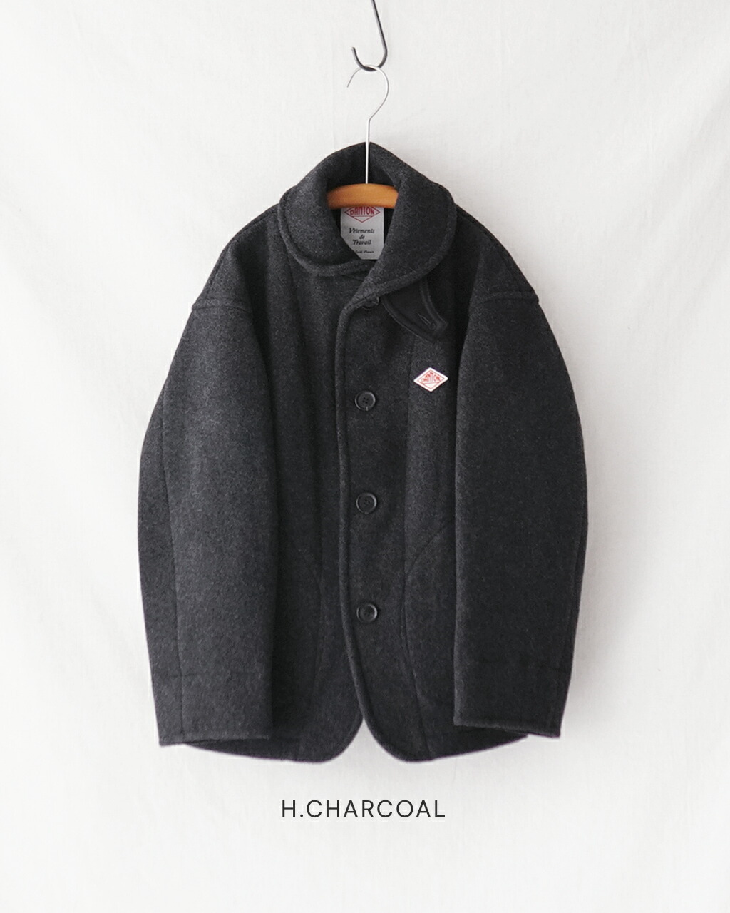 楽天市場】ダントン DANTON ウール パイル ラウンドカラー ジャケット
