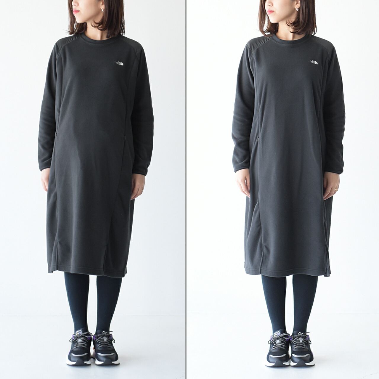 楽天市場】ノースフェイス マタニティ マイクロフリース ワンピース