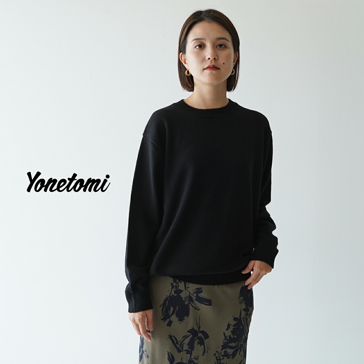 楽天市場】ヨネトミ Yonetomi ニュー ベーシック カシミア ニット プル