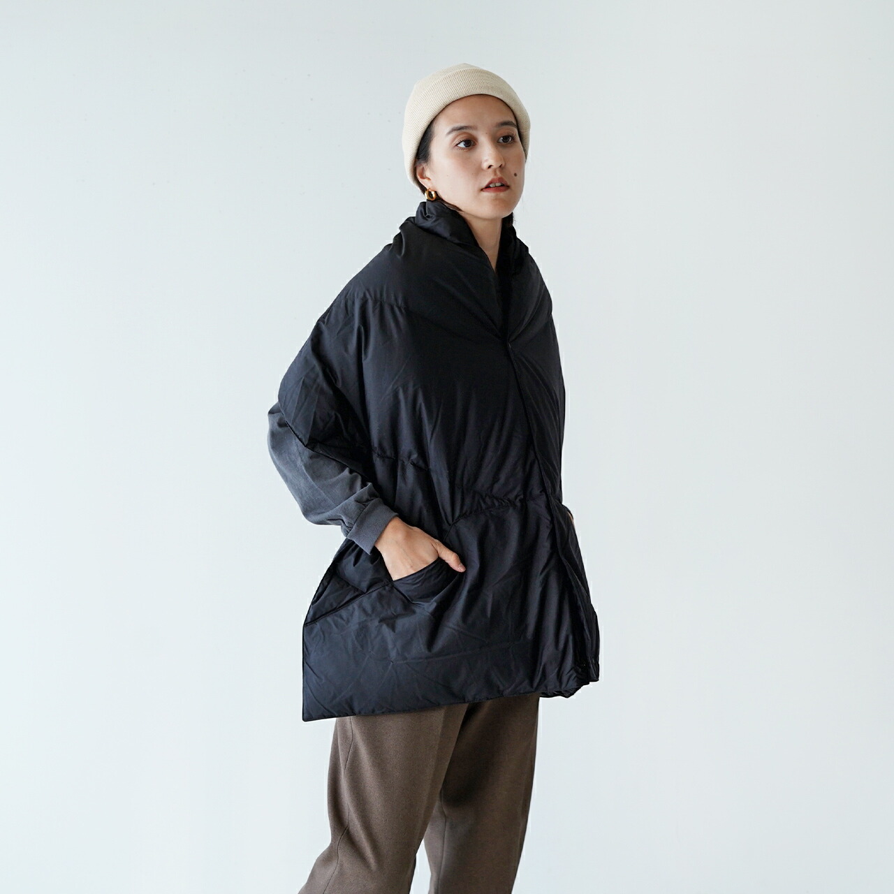 楽天市場】【SALE！20%OFF】ナンガ NANGA ダウン ポンチョ マフラー