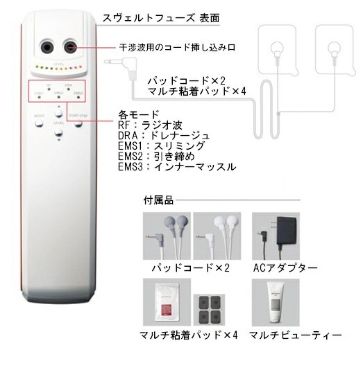 楽天市場】【送料無料】 svelte fuze スヴェルトフューズ (家庭用痩身