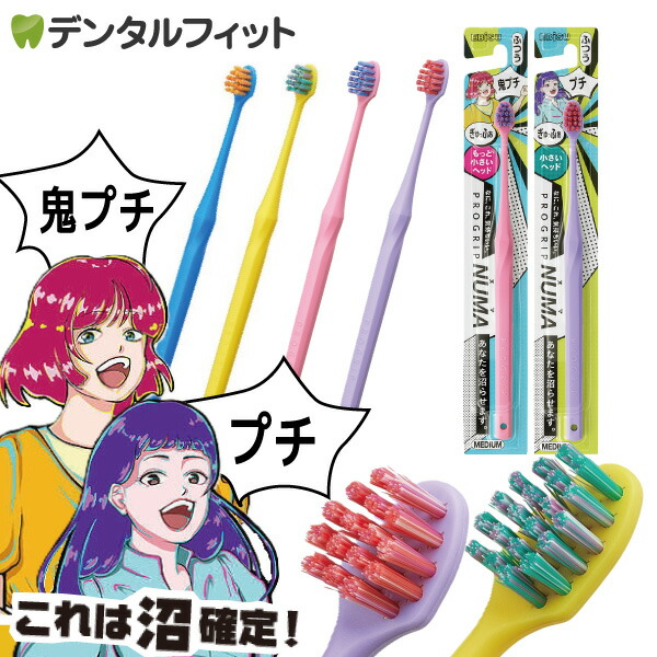 楽天市場】歯ブラシ エビス プログリップ NUMA 鬼プチ/プチ 1本/2本/4