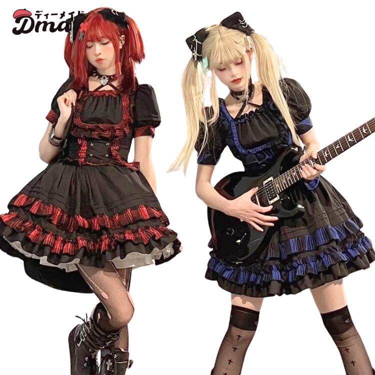 楽天市場】コスプレ ゴスロリ パンクキャット パンク ロック ロリータ