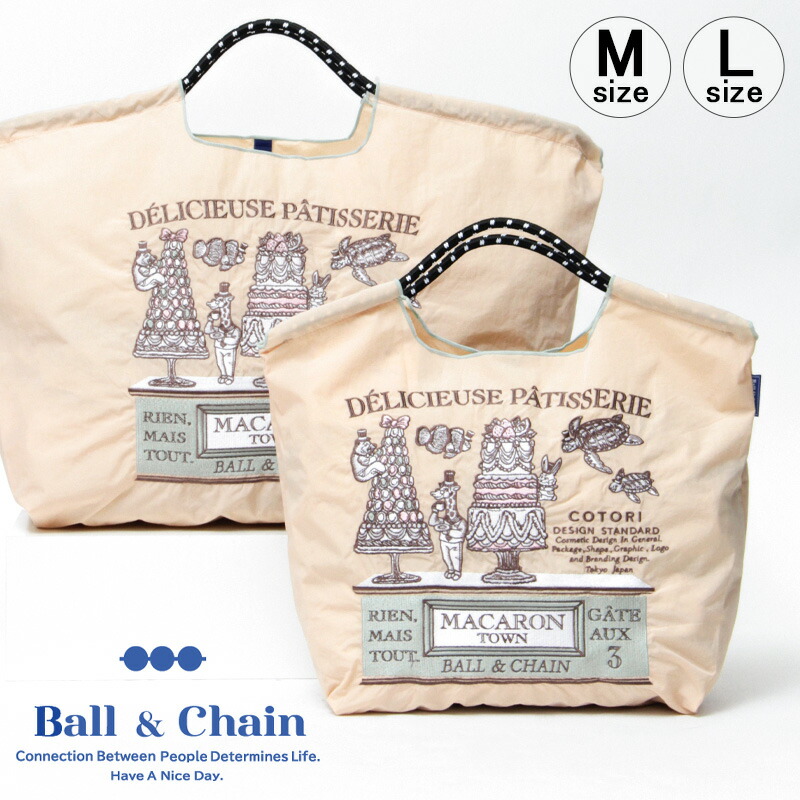 楽天市場】【正規品】ボールアンドチェーン エコバッグ ball&chain