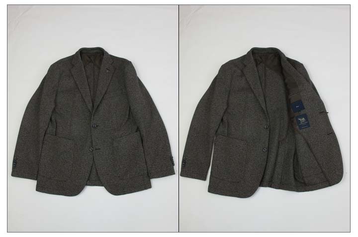 G-stage ジーステージ 240211-007 ブラウン ダイヤシェイプ ジャガード