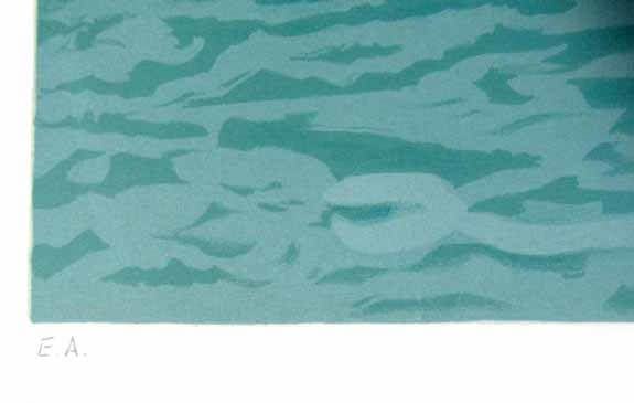 楽天市場】東山魁夷 潮満つ 海山十題 リトグラフ 1977年 生前作